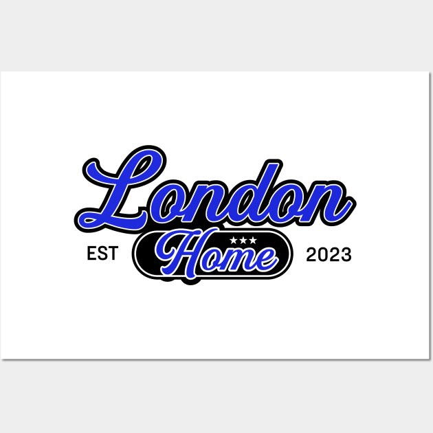 London Home Wall Art by Thangprinting